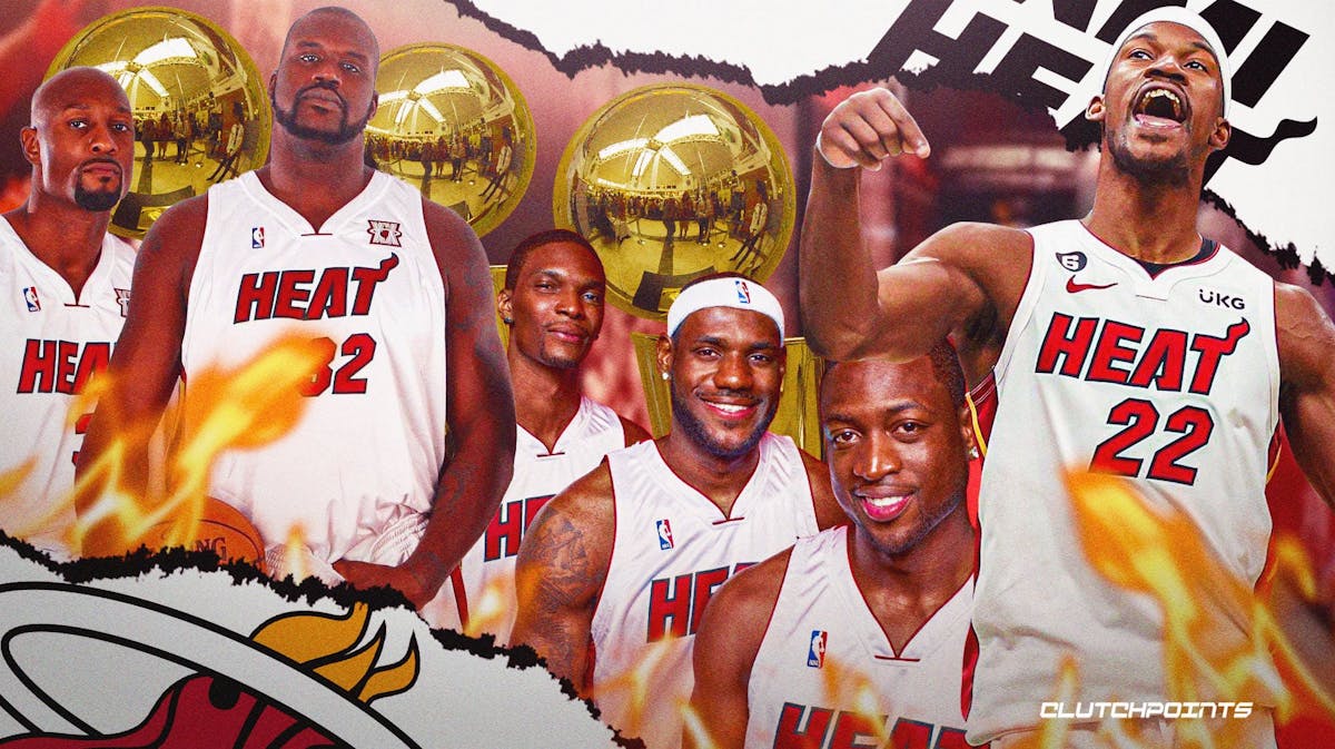Miami Heat, Jimmy Butler, LeBron James, Dwyane Wade, Shaquille O'Neal