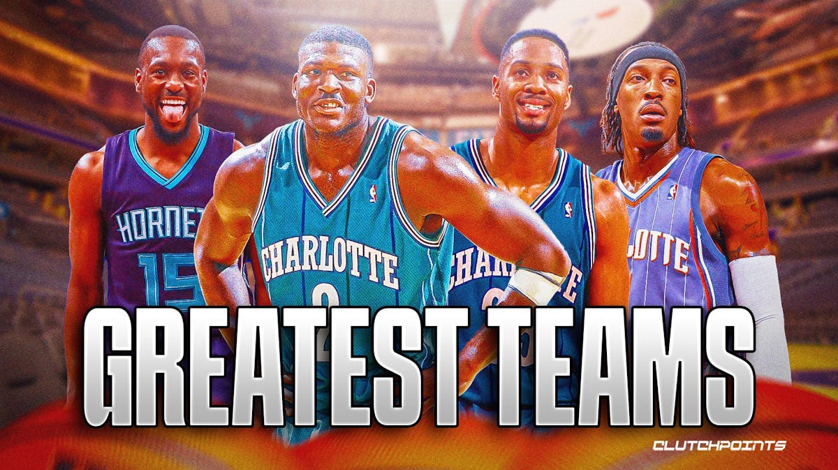 Charlotte Hornets Bobcats Greatest Teams Franchise History Ranking Alonzo Mourning Larry Johnson Kemba Walker Gerald Wallace