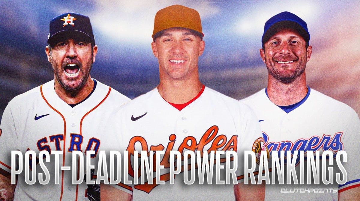 MLB Power Rankings, MLB trade deadline