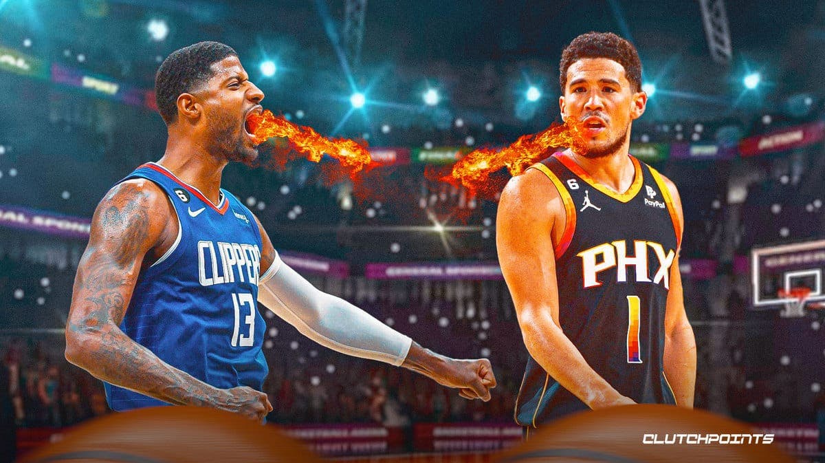Paul George, Devin Booker, Clippers, Suns