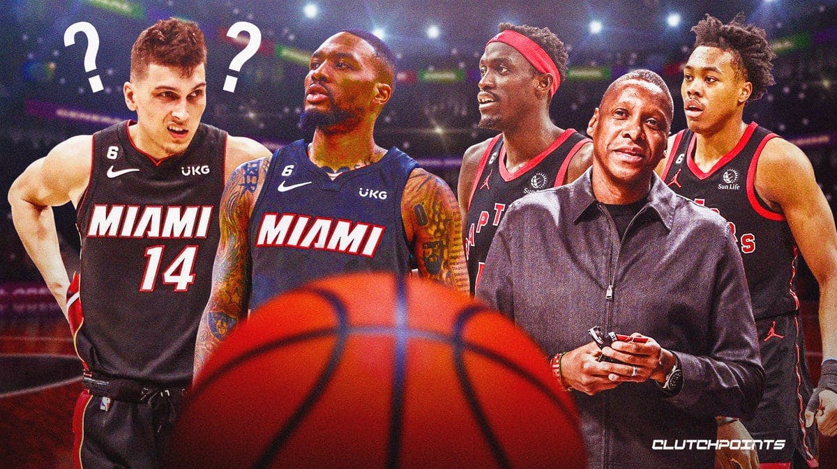 Miami Heat, Toronto Raptors, Damian Lillard, Tyler Herro
