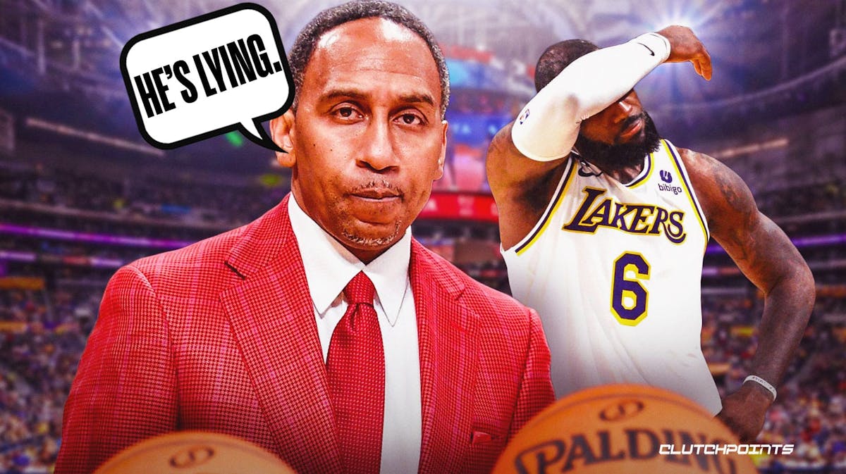 Stephen A. Smith, Lakers, LeBron James tired,