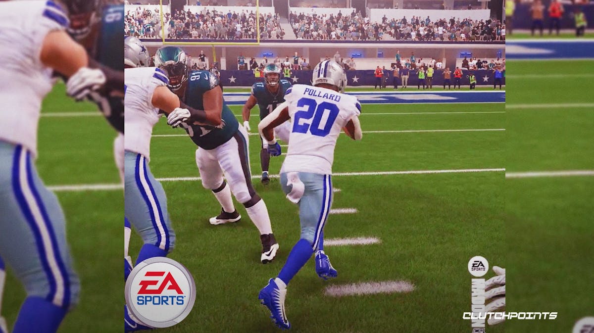 New Madden 24 Video Shows Glaring Issue With The Game -Madden, NFL, AI, Blocking, Madden 24, Philadelphia Eagles, Rashaad Penny, AJ Brown, Jason Kelce
