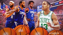 Los Angeles Clippers, Boston Celtics, Marcus Morris Sr., Amir Coffey
