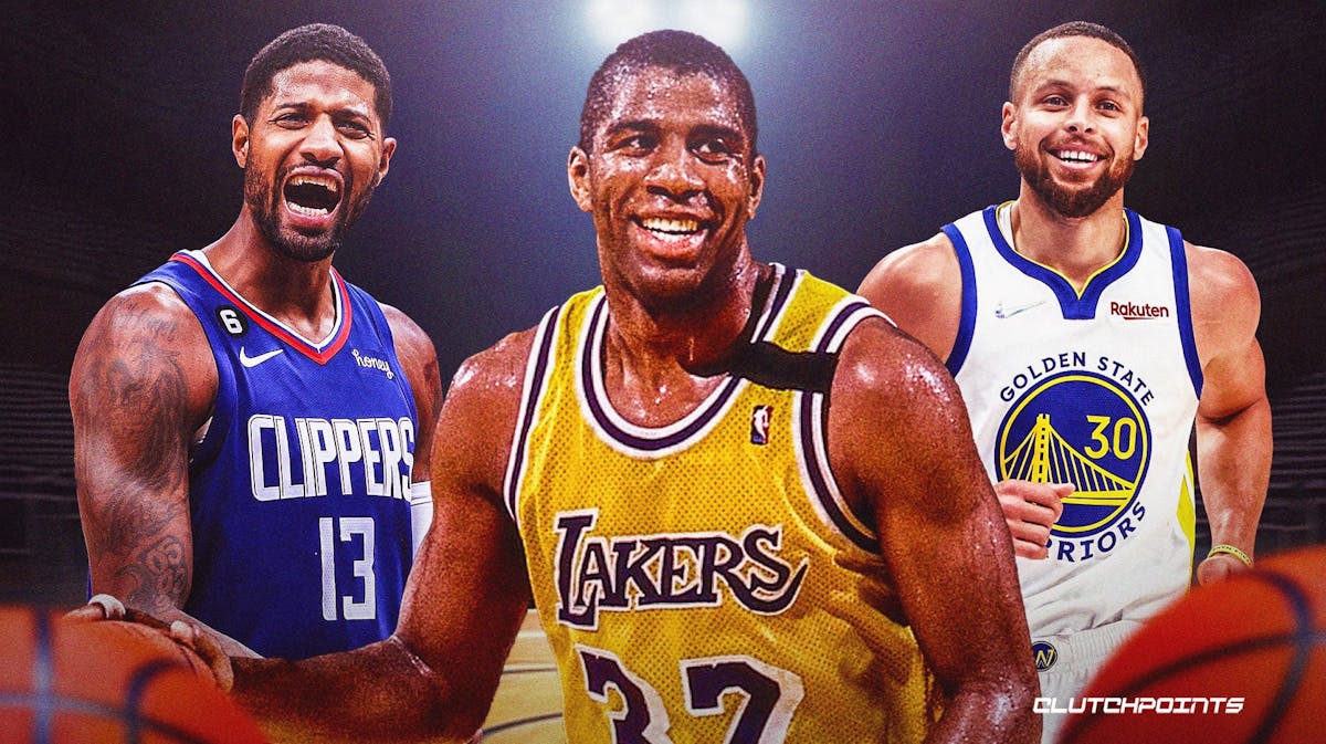 paul george, point guard greatest of all time, magic johnson, stephen curry, magic johnson stephen curry