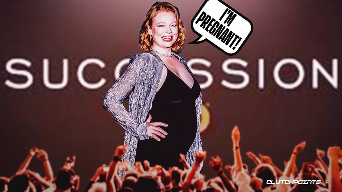 Succession, Sarah Snook, 'I'm pregnant!'
