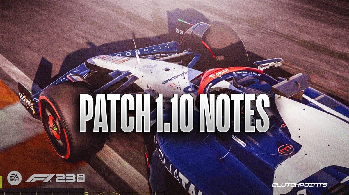 FORMULA ONE F1 23 Patch 1.10 Adds Daniel Ricciardo, Addresses Multiple Issues