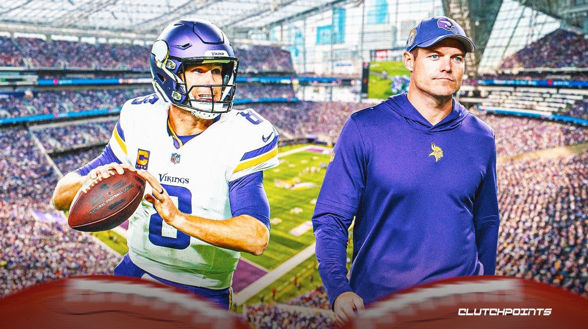Kirk Cousins, Kevin O'Connell. Minnesota Vikings