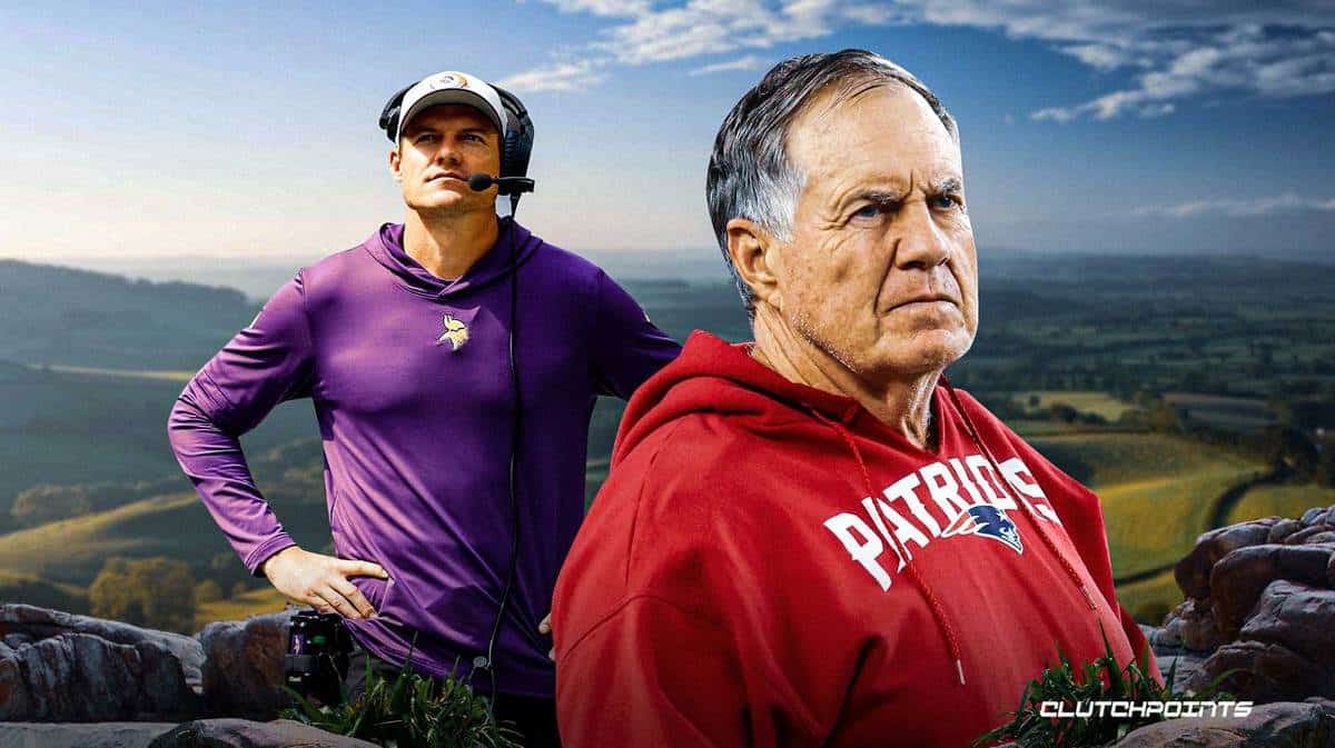 Bill Belichick, Kevin O'Connell, NFL, Vikings, Patriots