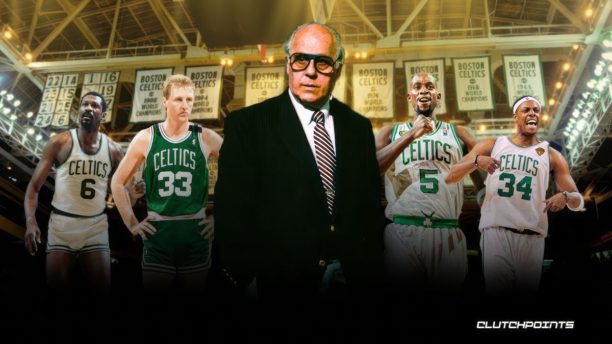 Boston Celtics, Red Auerbach, NBA, Larry Bird, Bill Russell