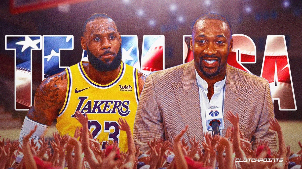 Los Angeles Lakers LeBron James Gilbert Arenas Paris Olympics Summer 2024