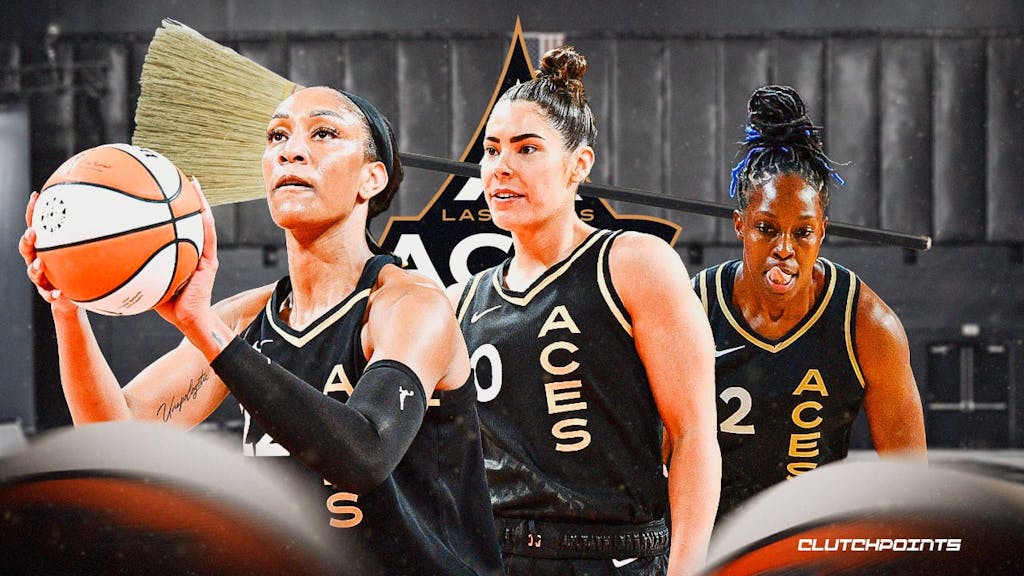 Aces, A'ja Wilson, Kelsey Plum, Chelsea Gray, Jackie Young, Wings, WNBA Playoffs