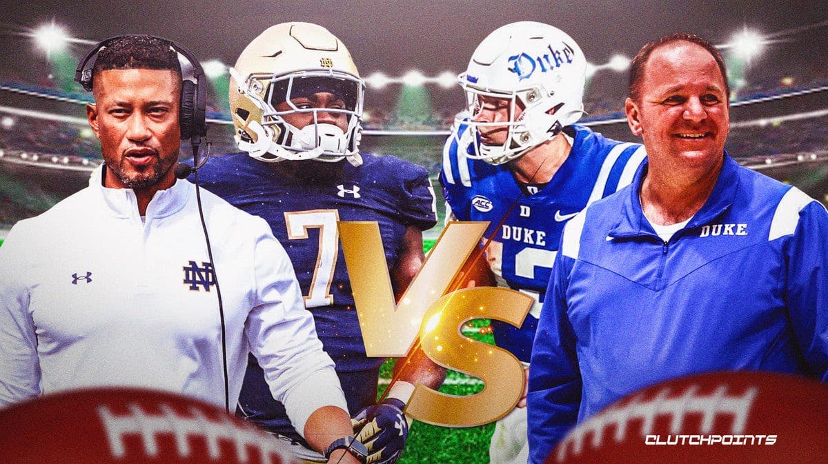 Notre Dame football, Duke football, Notre Dame football Week 5 predictions, Notre Dame Duke, Marcus Freeman, Mike Elko
