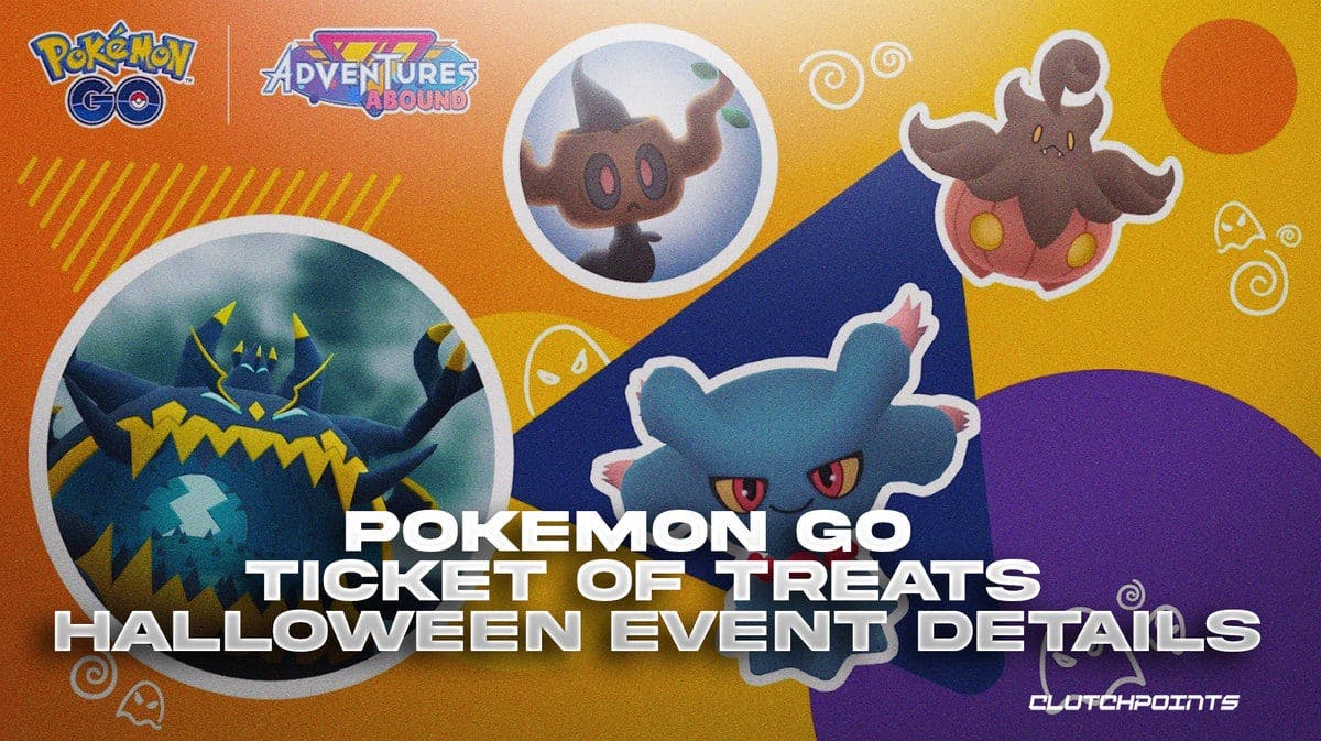 Pokemon GO Halloween Event Ticket of Treats