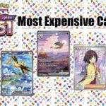 Pokemon TCG Scarlet and Violet 151 Most Expensive Cards