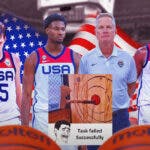 Team USA, FIBA World Cup, FIBA rankings, Steve Kerr, Anthony Edwards, Jaren Jackson Jr., Austin Reaves, LeBron James, Olympics