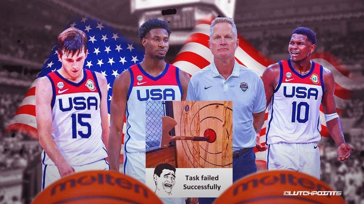 Team USA, FIBA World Cup, FIBA rankings, Steve Kerr, Anthony Edwards, Jaren Jackson Jr., Austin Reaves, LeBron James, Olympics