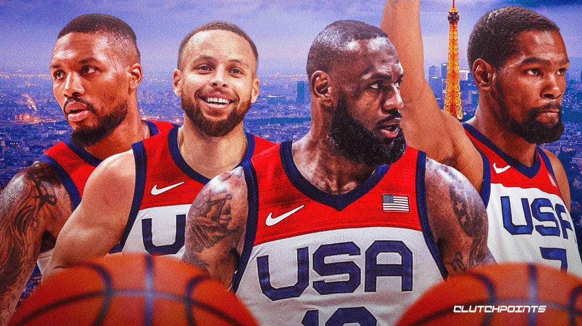 Team USA basketball, 2024 Olympics, LeBron James