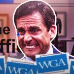 The Office, Michael Scott (Steve Carrell), WGA strike