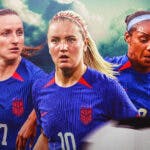Lindsey Horan, Crystal Dunn, USWNT team captain, Women's World Cup