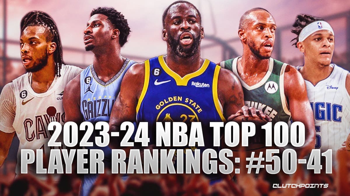 NBA Player Rankings, Draymond Green, Jaren Jackson Jr. Darius Garland, Khris Middleton, Paolo Banchero