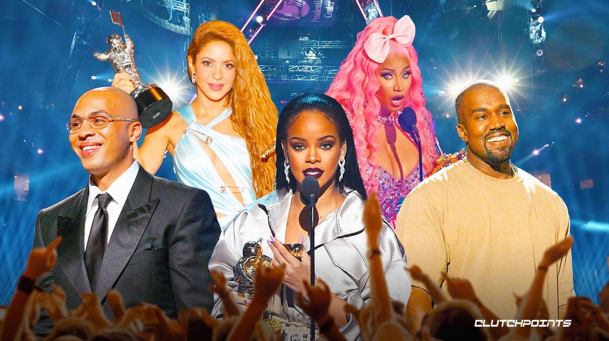 Shakira, Rihanna, Kanye West, Nicki Minaj, MTV VMAs
