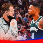 Damian Lillard was surprised by Terry Stotts' abrupt departure from the Bucks