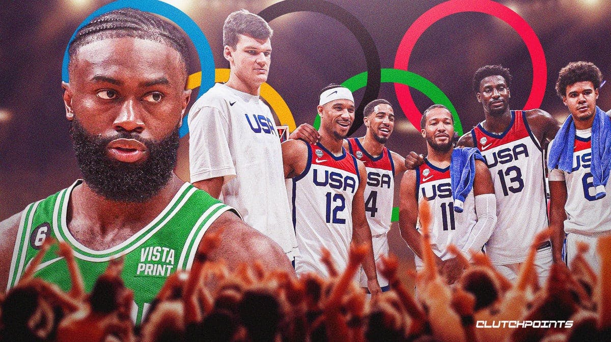 Celtics Team USA Jaylen Brown 2024 Olympics