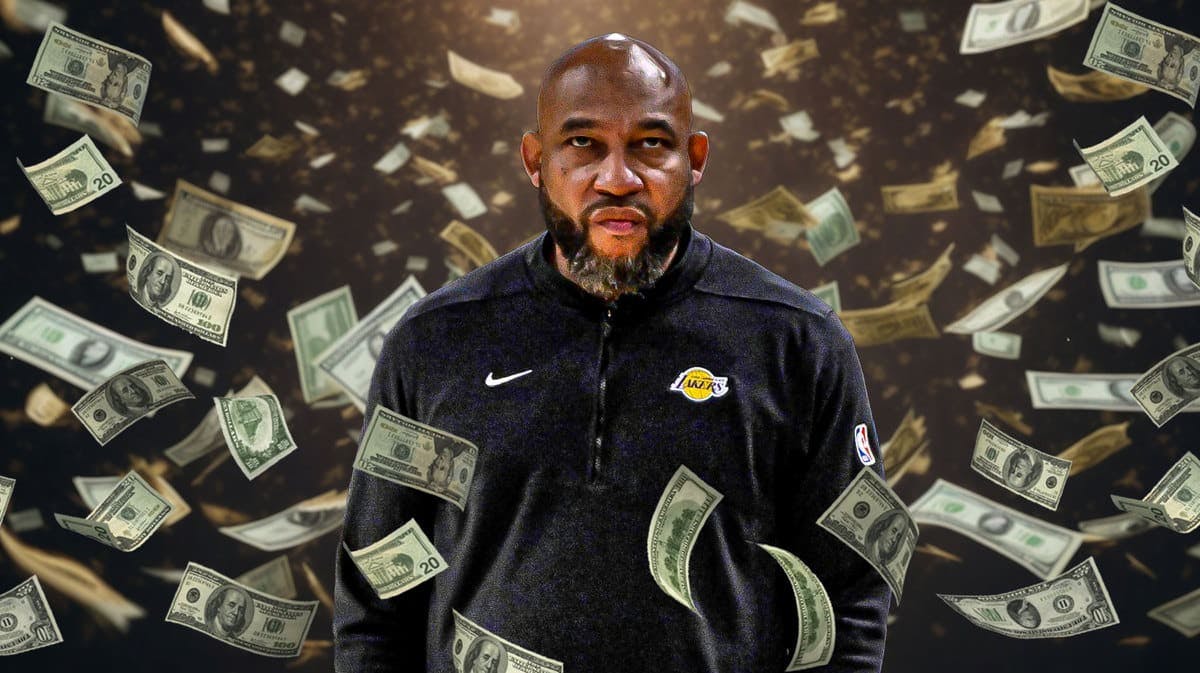 Darvin Ham coaching the Lakers with money raining down.