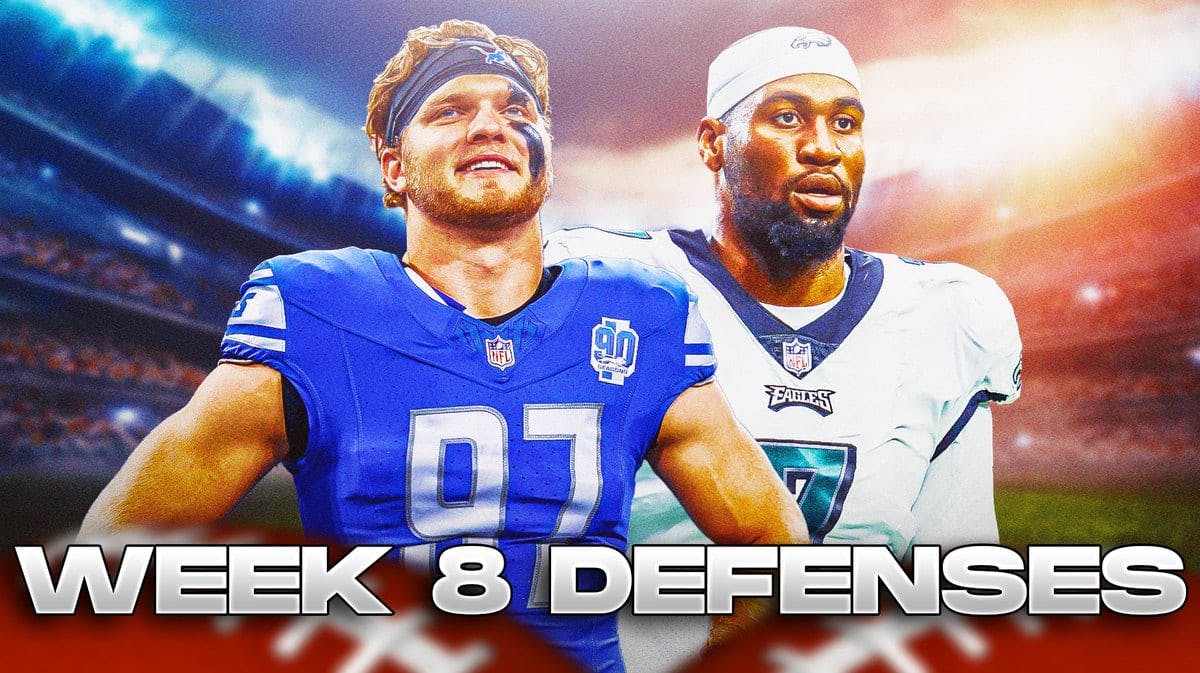 Aidan Hutchinson and Hasson Reddick week 8 defenses