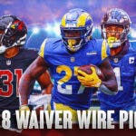 week 8 fantasy football, waiver wire pickups