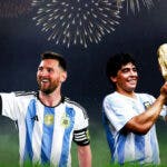 Lionel Messi achieved a lot with his Ballon dOr win over Erling Haaland but the Inter Miami star never forgot Argentina Diego Maradona