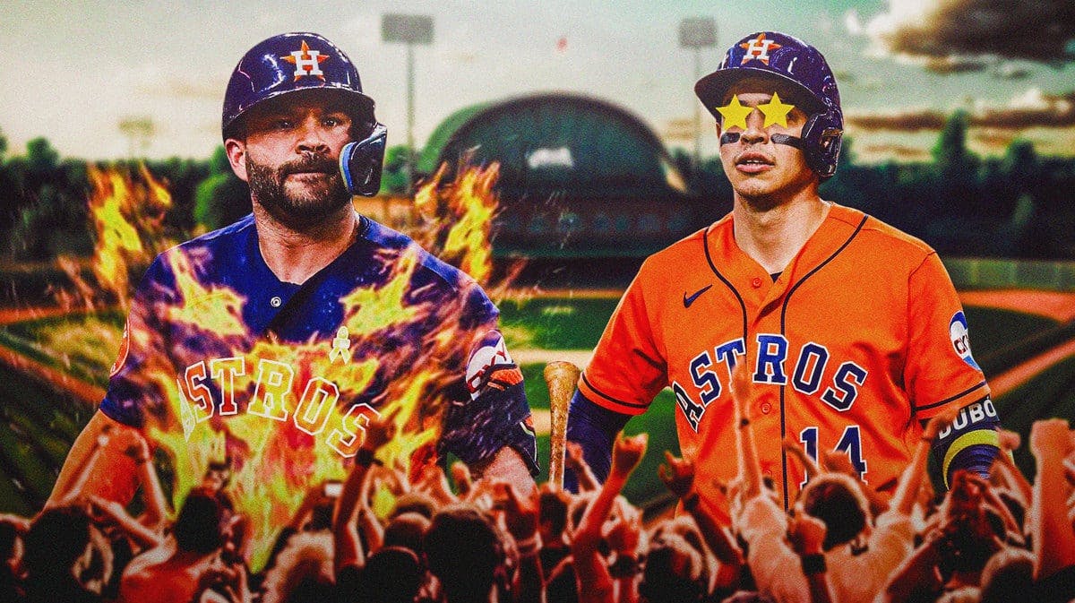 Jose Altuve on fire with Mauricio Dubon marveling over his continued accomplishments with the Astros