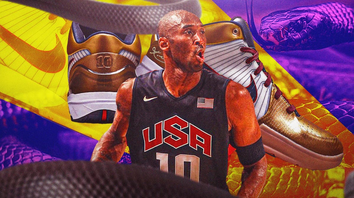 Kobe Bryant Nike Kobe 4 Gold Medal