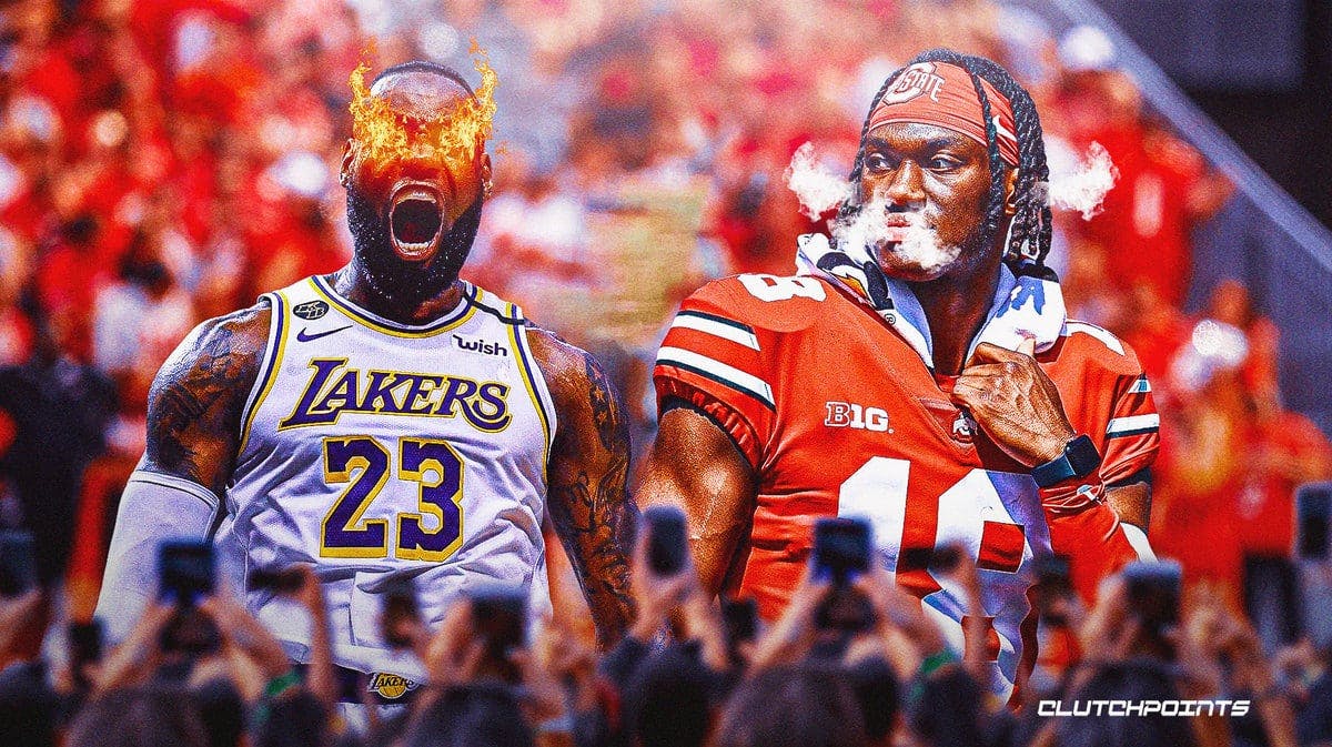 LeBron James, Marvin Harrison Jr., Ohio State Football, Lakers