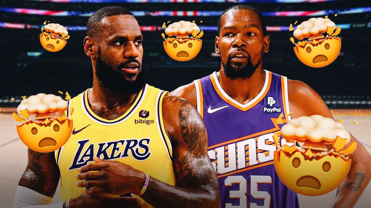 Lakers' LeBron James battles Suns' Kevin Durant in big showdown