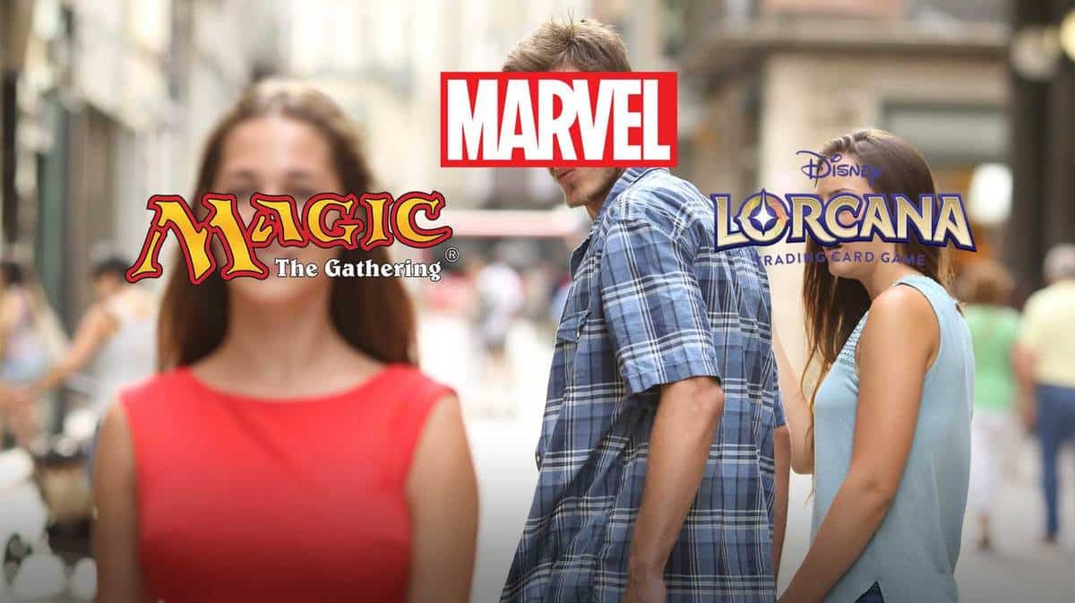 MARVEL looking at Magic the Gathering as Lorcana is in disbelief UNIVERSES BEYOND
