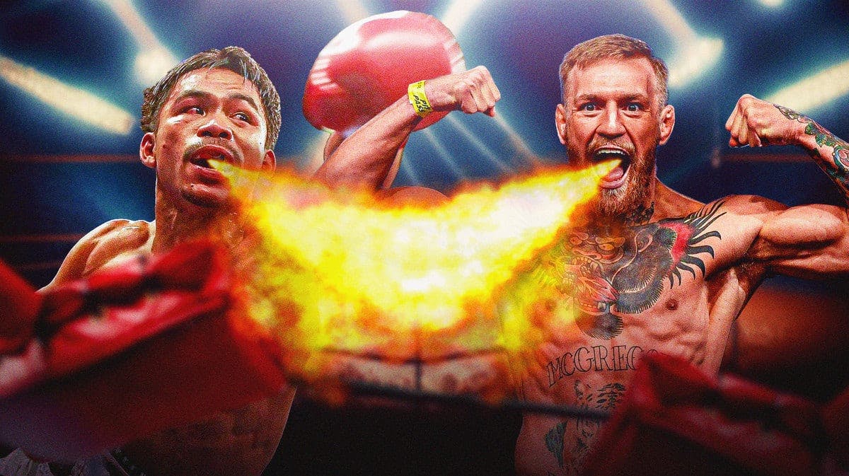 Conor McGregor and Manny Pacquiao both breathing fire at each other