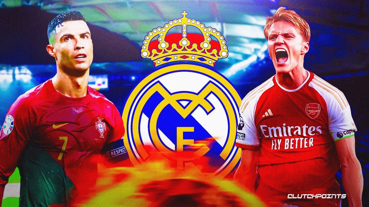 Arsenal, Real Madrid, Cristiano Ronaldo, Martin Odegaard