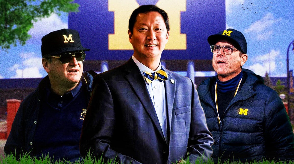 President Santa Ono channeled Bo Schembechler remains optimistic about JJ McCarthy Michigan football squad amid Jim Harbaugh issue