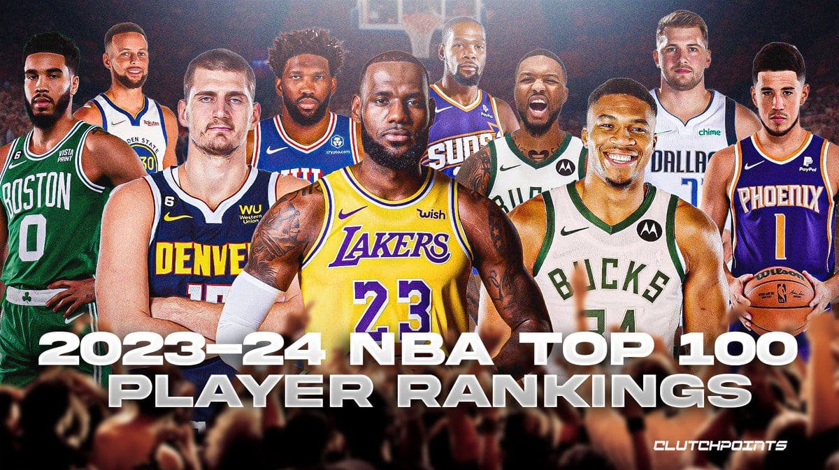 NBA Player Rankings, LeBron James, Nikola Jokic, Stephen Curry, Giannis Antetokounmpo, Joel Embiid