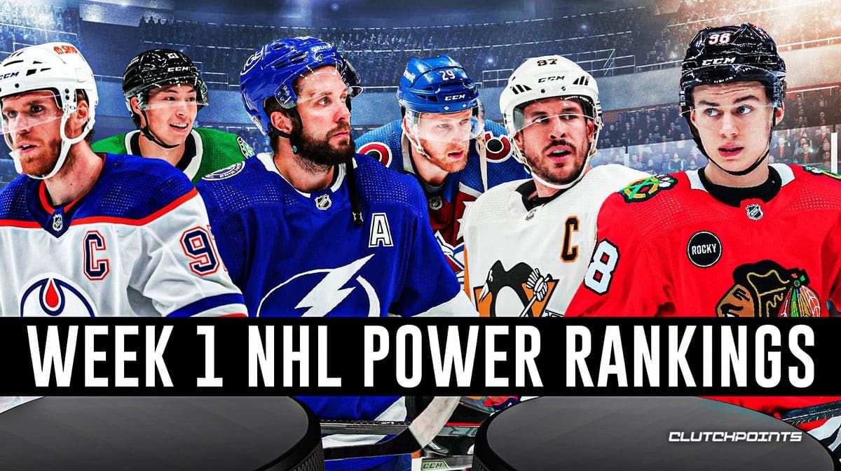 NHL Power Rakings, NHL 2023-24 season