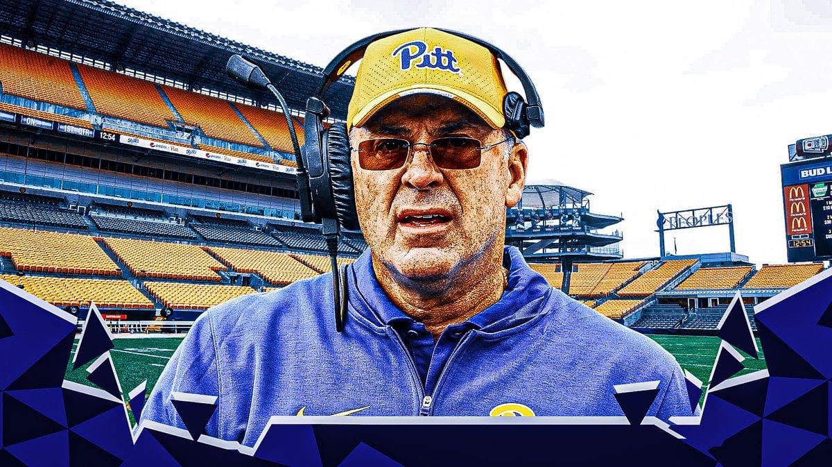 Pat Narduzzi gives interesting comments after the Pittsburgh football team suffered a blowout loss to the Fighting Irish, Auric Estime
