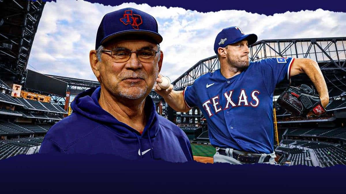 Bruce Bochy revealed information about the Rangers' pitching staff for the World Series