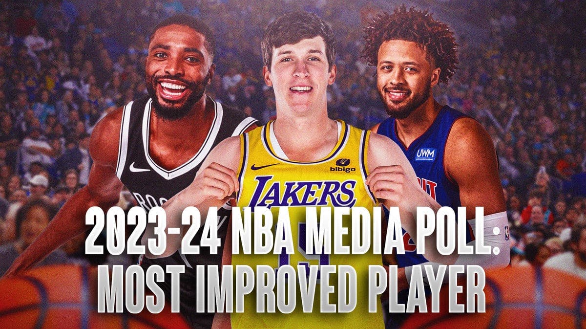 Austin Reaves, Cade Cunningham, Mikal Bridges, Most Improved Player, NBA Media Poll