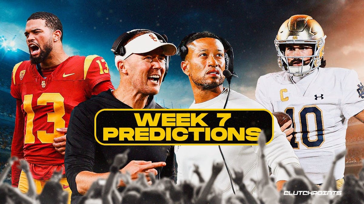USC football, USC football Week 7, USC Week 7 predictions, Notre Dame football, USC Notre Dame