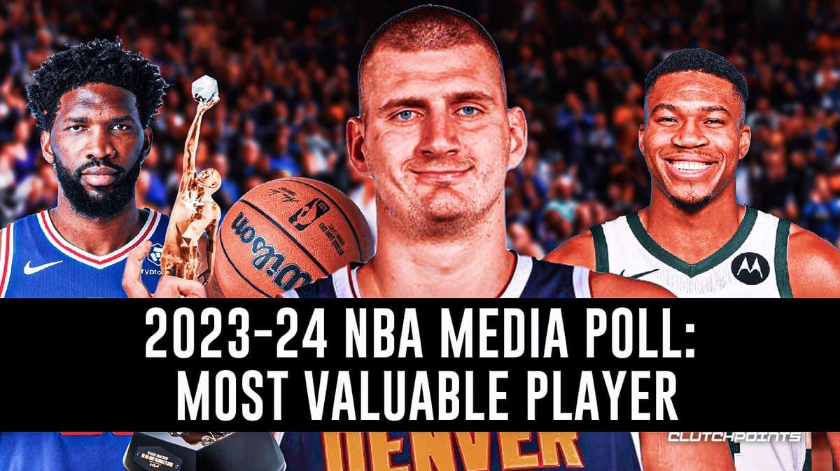 NBA MVP, Nikola Jokic, Giannis Antetokounmpo, Joel Embiid, NBA Media Poll