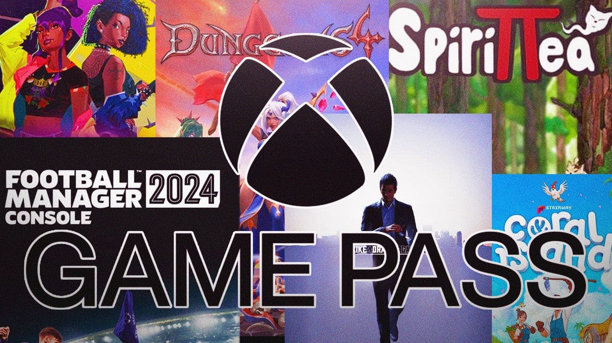 Xbox Game Pass with a variety of game covers