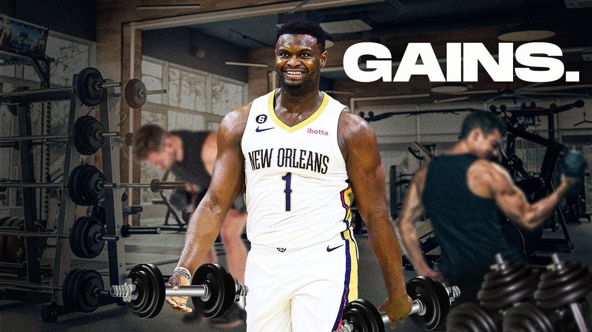 Zion Williamson, Pelicans, body, physique, weight