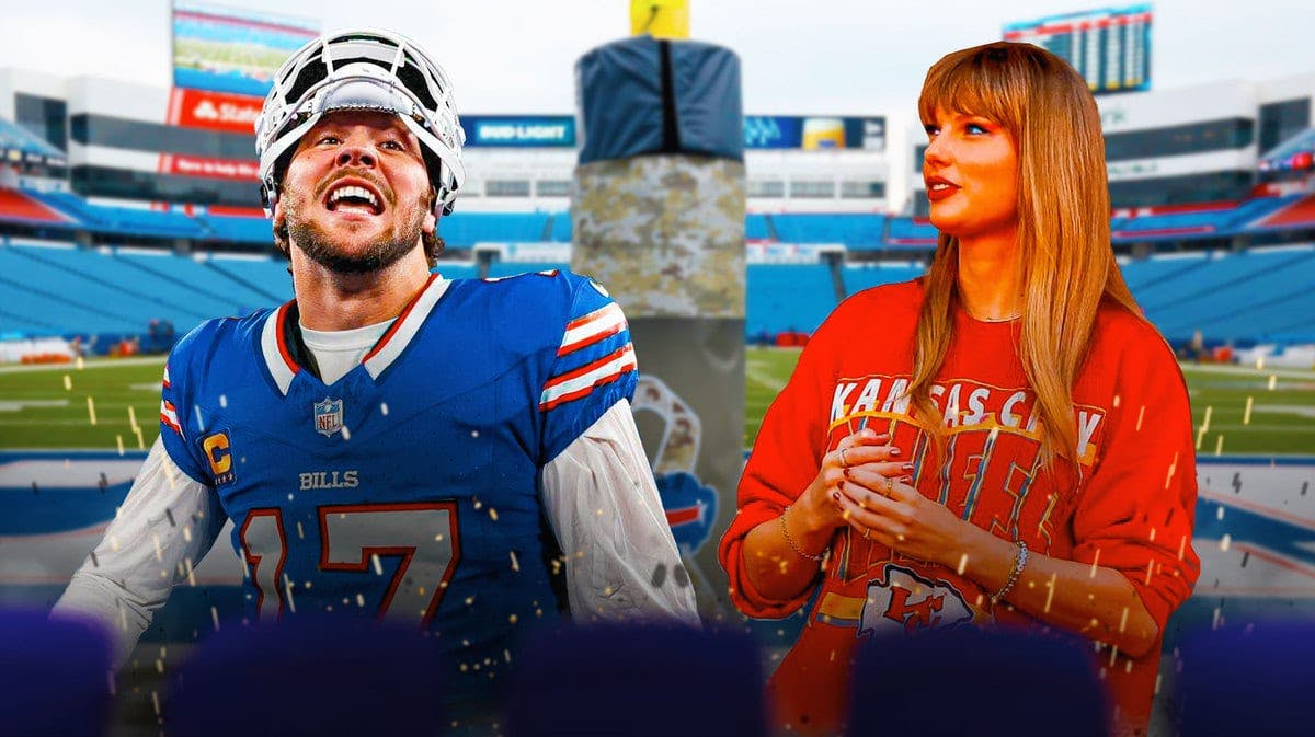 Bills QB Josh Allen evoked the name of Taylor Swift during a game vs. the Buccaneers